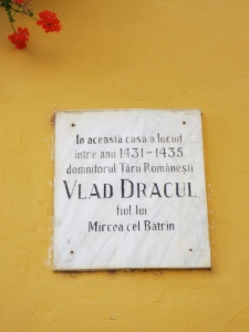 Birthplace of Vlad Tepes